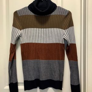 Almost Famous Multicolor Turtleneck Sweater